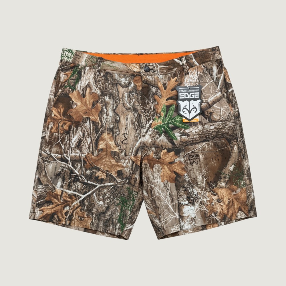 Puma Realtree 101 Shorts Mens 38 Brown Camo Edge Golf Outdoor Hunting NWT